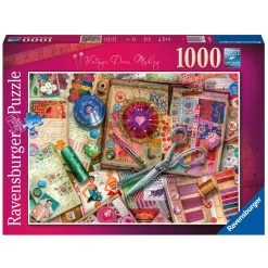 Ravensburger Aimee Stewart Vintage Dressmaking 1000 Piece Jigsaw Puzzle