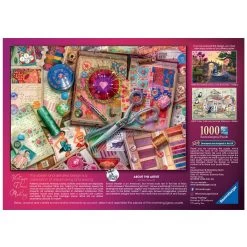 Ravensburger Aimee Stewart Vintage Dressmaking 1000 Piece Jigsaw Puzzle -Children's Toy Store AimeeStewartVintageDressmaking1000PieceJigsawPuzzle3