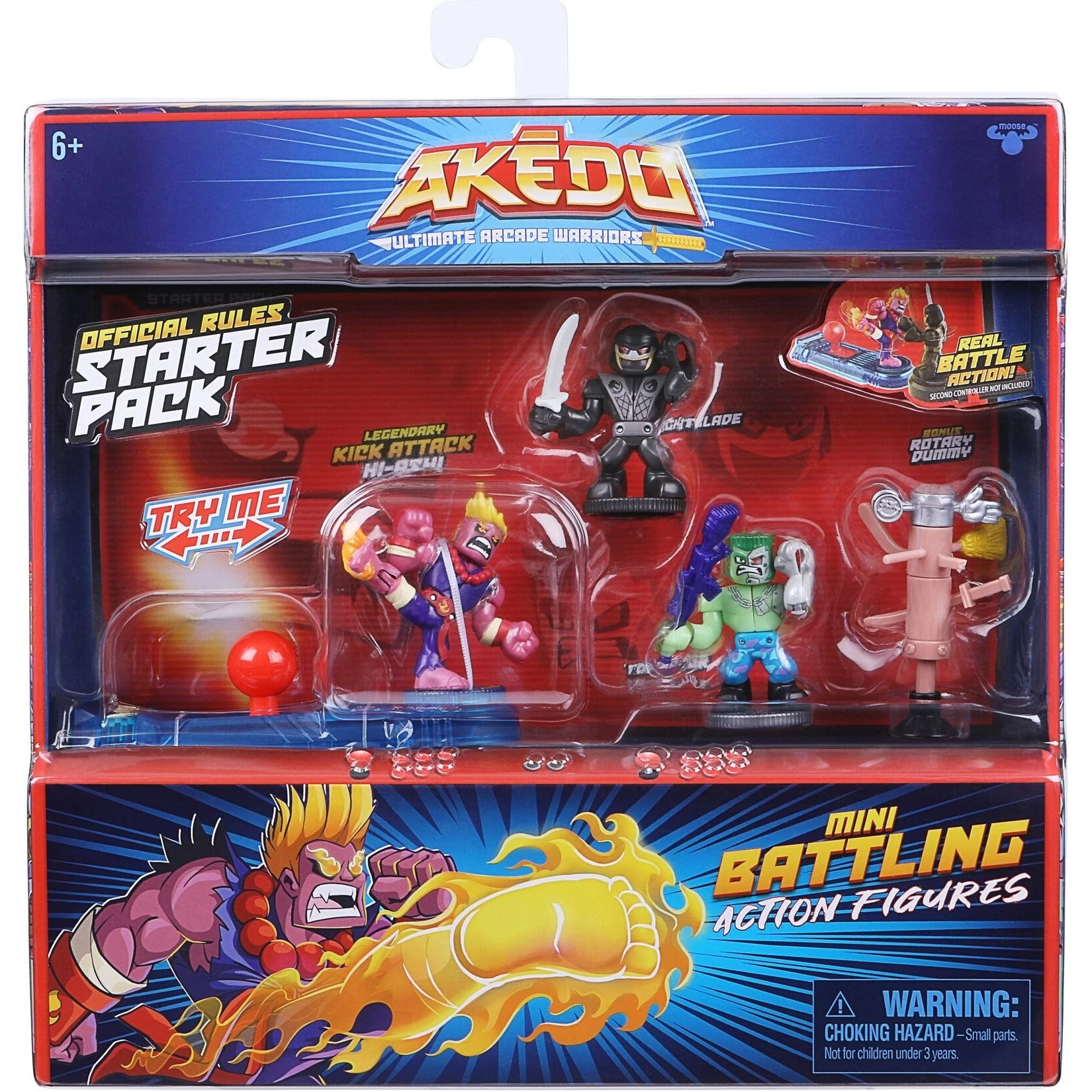 Akedo Series 1 Starter Pack Kick Attack 3 Akedo Series 1 Starter Pack Kick Attack