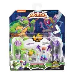 Akedo TMNT Versus Pack Donatello Vs Baxter Stockman