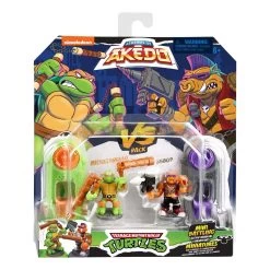 Akedo TMNT Versus Pack Michelangelo Vs Bebop