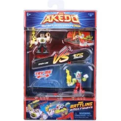 Akedo Ultimate Arcade Warriors Versus Pack - Chux Lee Vs Crackup