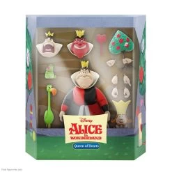 SUPER7 Alice In Wonderland Disney Ultimates Action Figure Queen Of Hearts 18 Cm -Children's Toy Store AliceinWonderlandDisneyUltimatesActionFigureQueenofHearts18cm4