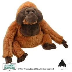 All About Nature 23cm Orangutan Plush