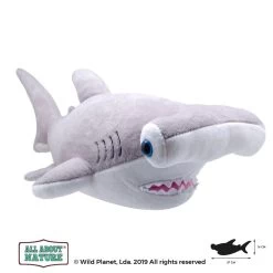 All About Nature 33cm Hammer Head Shark Plush