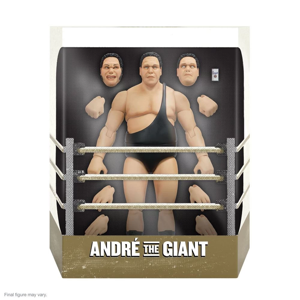 SUPER7 Andre The Giant Ultimates Action Figure Andre Black Singlet 20 Cm 5 SUPER7 Andre The Giant Ultimates Action Figure Andre Black Singlet 20 Cm - Image 3