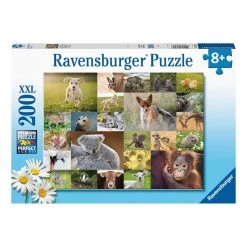 Ravensburger Baby Animals XXL 200 Piece Jigsaw Puzzle