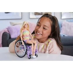 Barbie Blonde Wheelchair Doll -Children's Toy Store Barbie Blonde Wheelchair Doll Barbie 1682940723