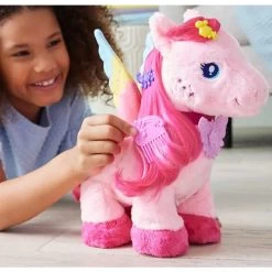 Barbie Touch Of Magic Walk & Flutter Pegasus Plush -Children's Toy Store Barbie Feature Pegasus Plush Toy Barbie 1688036771794