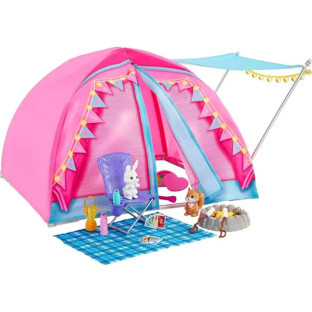 Barbie Let's Go Camping Tent Playset 6 Barbie Let's Go Camping Tent Playset - Image 4