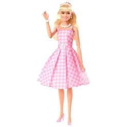 Barbie The Movie Doll Barbie In Pink Gingham Dress -Children's Toy Store Barbie The Movie Doll Barbie in Pink Gingham Dress Barbie 1685706619