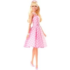 Barbie The Movie Doll Barbie In Pink Gingham Dress -Children's Toy Store Barbie The Movie Doll Barbie in Pink Gingham Dress Barbie 1685706622