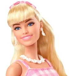 Barbie The Movie Doll Barbie In Pink Gingham Dress -Children's Toy Store Barbie The Movie Doll Barbie in Pink Gingham Dress Barbie 1685706635