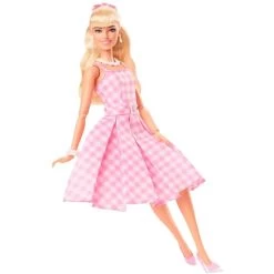 Barbie The Movie Doll Barbie In Pink Gingham Dress -Children's Toy Store Barbie The Movie Doll Barbie in Pink Gingham Dress Barbie 1685706642
