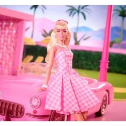 Barbie The Movie Doll Barbie In Pink Gingham Dress -Children's Toy Store Barbie The Movie Doll Barbie in Pink Gingham Dress Barbie 1685706652