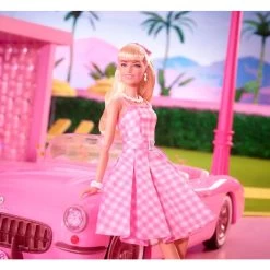 Barbie The Movie Doll Barbie In Pink Gingham Dress -Children's Toy Store Barbie The Movie Doll Barbie in Pink Gingham Dress Barbie 1685706655