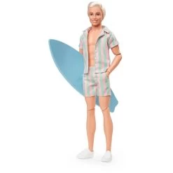 Barbie The Movie Doll Ken Wearing Pastel Striped Beach Matching Set 29 Barbie The Movie Doll Ken Wearing Pastel Striped Beach Matching Set -Children's Toy Store Barbie The Movie Doll Ken Wearing Pastel Striped Beach Matching Set Barbie 1685706166