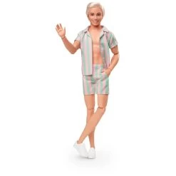 Barbie The Movie Doll Ken Wearing Pastel Striped Beach Matching Set 31 Barbie The Movie Doll Ken Wearing Pastel Striped Beach Matching Set -Children's Toy Store Barbie The Movie Doll Ken Wearing Pastel Striped Beach Matching Set Barbie 1685706172
