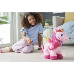 Barbie Touch Of Magic Walk & Flutter Pegasus Plush -Children's Toy Store Barbie Touch of Magic Walk Flutter Pegasus Plush Barbie 1688038848935