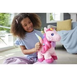 Barbie Touch Of Magic Walk & Flutter Pegasus Plush -Children's Toy Store Barbie Touch of Magic Walk Flutter Pegasus Plush Barbie 1688038864742