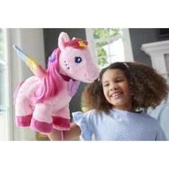 Barbie Touch Of Magic Walk & Flutter Pegasus Plush -Children's Toy Store Barbie Touch of Magic Walk Flutter Pegasus Plush Barbie 1688038875494