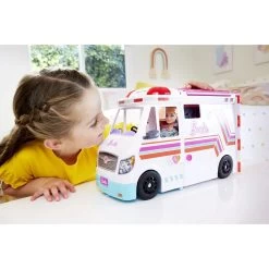 Barbie Transforming Ambulance & Clinic Playset -Children's Toy Store Barbie Transforming Ambulance Clinic Playset Barbie 1685281042