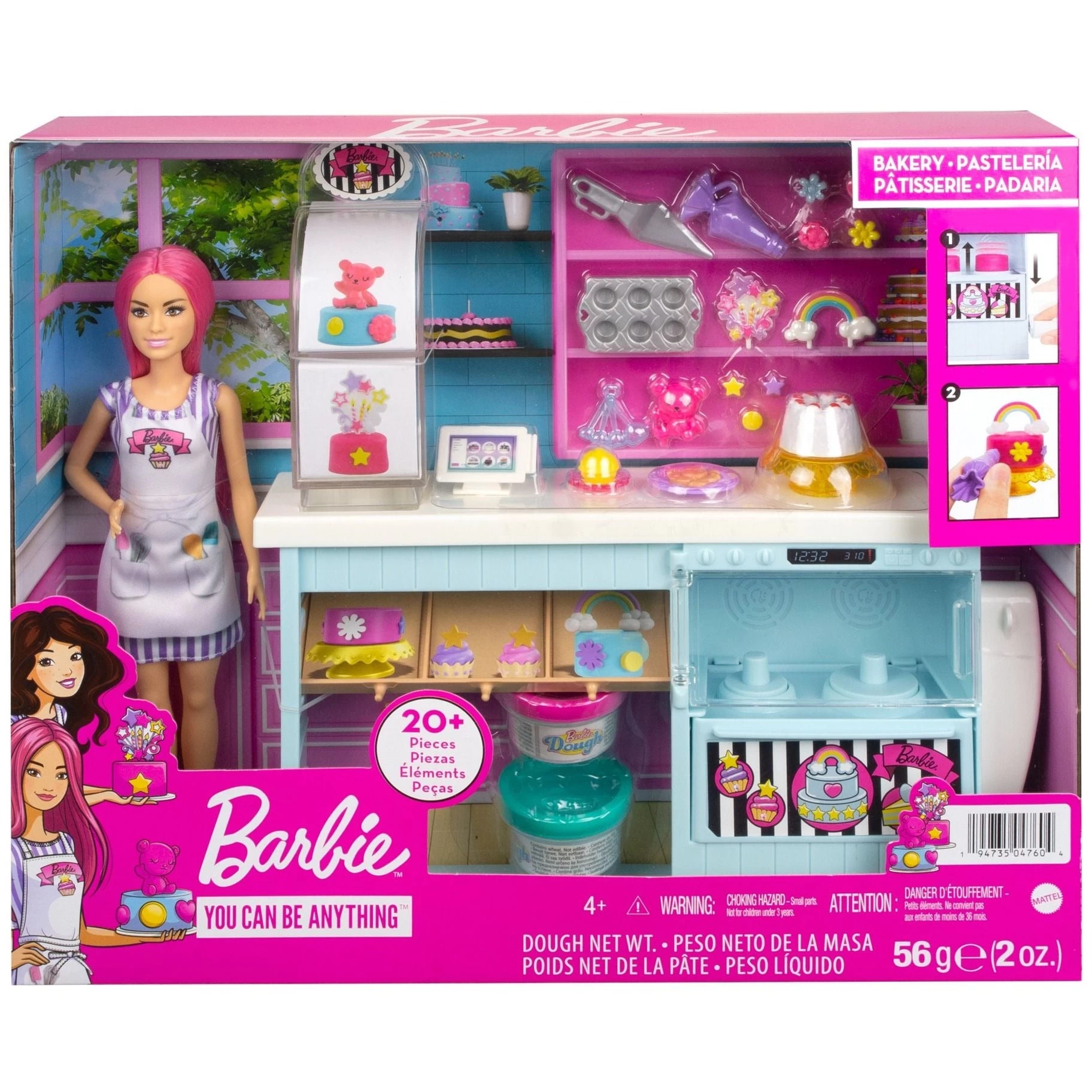 Barbie Bakery Playset 3 Barbie Bakery Playset