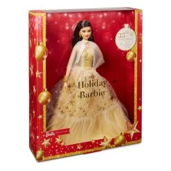 Barbie Signature 2023 Holiday Barbie Dark Hair Doll -Children's Toy Store BarbieSignature2023HolidayBarbieDarkHairDoll3