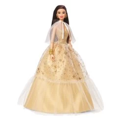 Barbie Signature 2023 Holiday Barbie Dark Hair Doll -Children's Toy Store BarbieSignature2023HolidayBarbieDarkHairDoll5