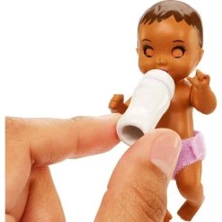Barbie Skipper Babysitters Crib Black Hair Doll & Playset -Children's Toy Store BarbieSkipperBabysittersCribBlackHairDoll Playset3