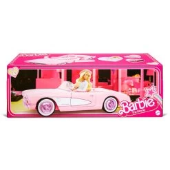 Barbie The Movie Vehicle Pink Corvette Convertible -Children's Toy Store BarbieTheMovieVehiclePinkCorvetteConvertible5