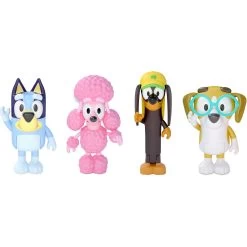 Bluey Figure 4-Pack Figures - Bluey & Friends -Children's Toy Store BlueyFigure4 PackBluey Friends3