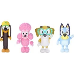 Bluey Figure 4-Pack Figures - Bluey & Friends -Children's Toy Store BlueyFigure4 PackBluey Friends4
