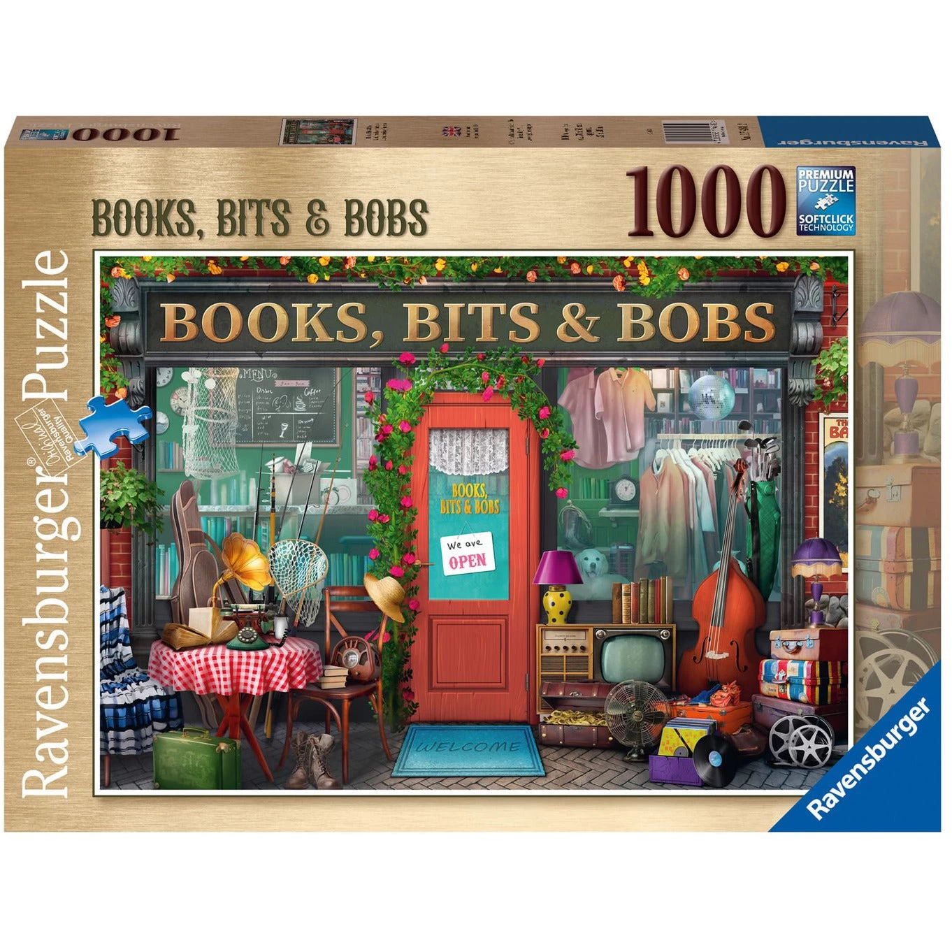 Ravensburger Books, Bits & Bobs 1000 Piece Jigsaw Puzzle 3 Ravensburger Books, Bits & Bobs 1000 Piece Jigsaw Puzzle