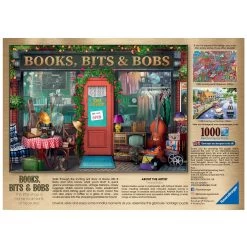 Ravensburger Books, Bits & Bobs 1000 Piece Jigsaw Puzzle 11 Ravensburger Books, Bits & Bobs 1000 Piece Jigsaw Puzzle -Children's Toy Store Books Bits Bobs1000PieceJigsawPuzzle3