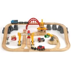 Brio World Cargo Railway Deluxe Set 17 Brio World Cargo Railway Deluxe Set -Children's Toy Store Brio World Cargo Railway Deluxe Set BRIO 1685617358