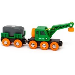 Brio World Clever Crane Wagon -Children's Toy Store Brio World Clever Crane Wagon BRIO 1685720281