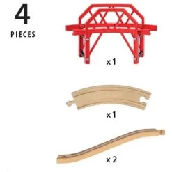Brio World Curved Bridge -Children's Toy Store Brio World Curved Bridge BRIO 1685752269