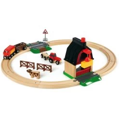 Brio World Farm Railway Set 11 Brio World Farm Railway Set -Children's Toy Store Brio World Farm Railway Set BRIO 1685752549
