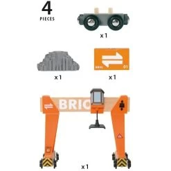 Brio World Harbour Gantry Crane -Children's Toy Store Brio World Harbour Gantry Crane BRIO 1685952636
