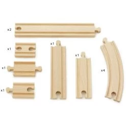 Brio World Railway Track Beginner Expansion Pack -Children's Toy Store Brio World Railway Track Beginner Expansion Pack BRIO 1685640173