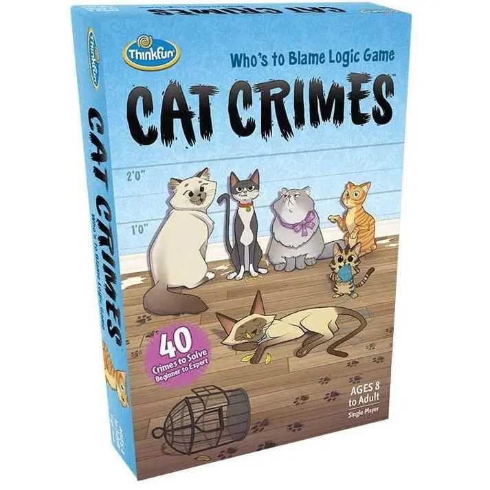 Ravensburger Cat Crimes Who’s To Blame Logic Game 3 Ravensburger Cat Crimes Who’s To Blame Logic Game