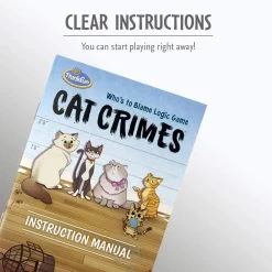 Ravensburger Cat Crimes Who’s To Blame Logic Game 15 Ravensburger Cat Crimes Who’s To Blame Logic Game -Children's Toy Store Cat Crimes Whos To Blame Logic Game Ravensburger 1690616520339
