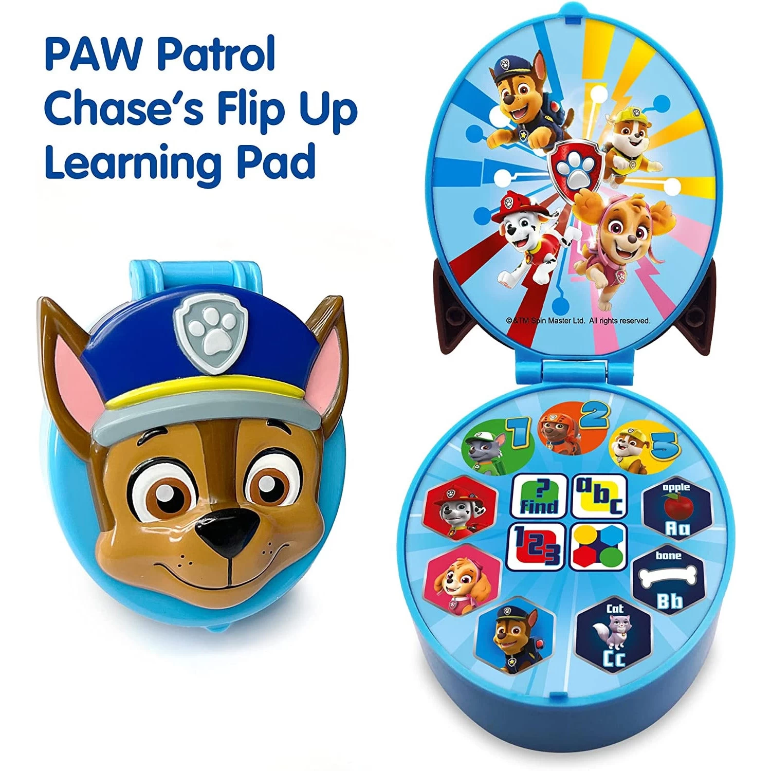 Paw Patrol Chase's Flip Up Learning Pad 4 Paw Patrol Chase's Flip Up Learning Pad - Image 2