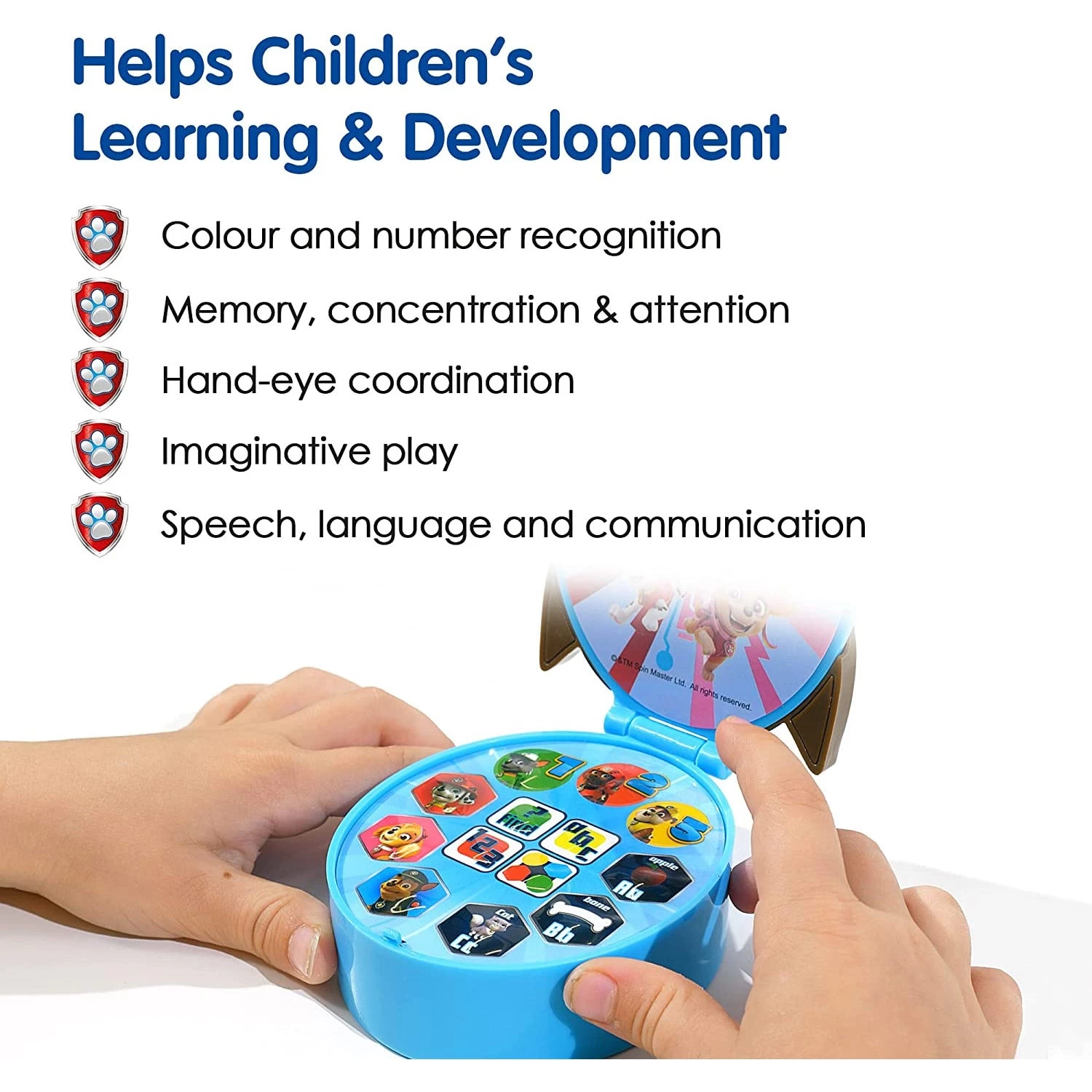 Paw Patrol Chase's Flip Up Learning Pad 5 Paw Patrol Chase's Flip Up Learning Pad - Image 3