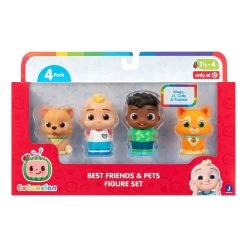 Cocomelon Best Friends & Pets 4 Figure Set