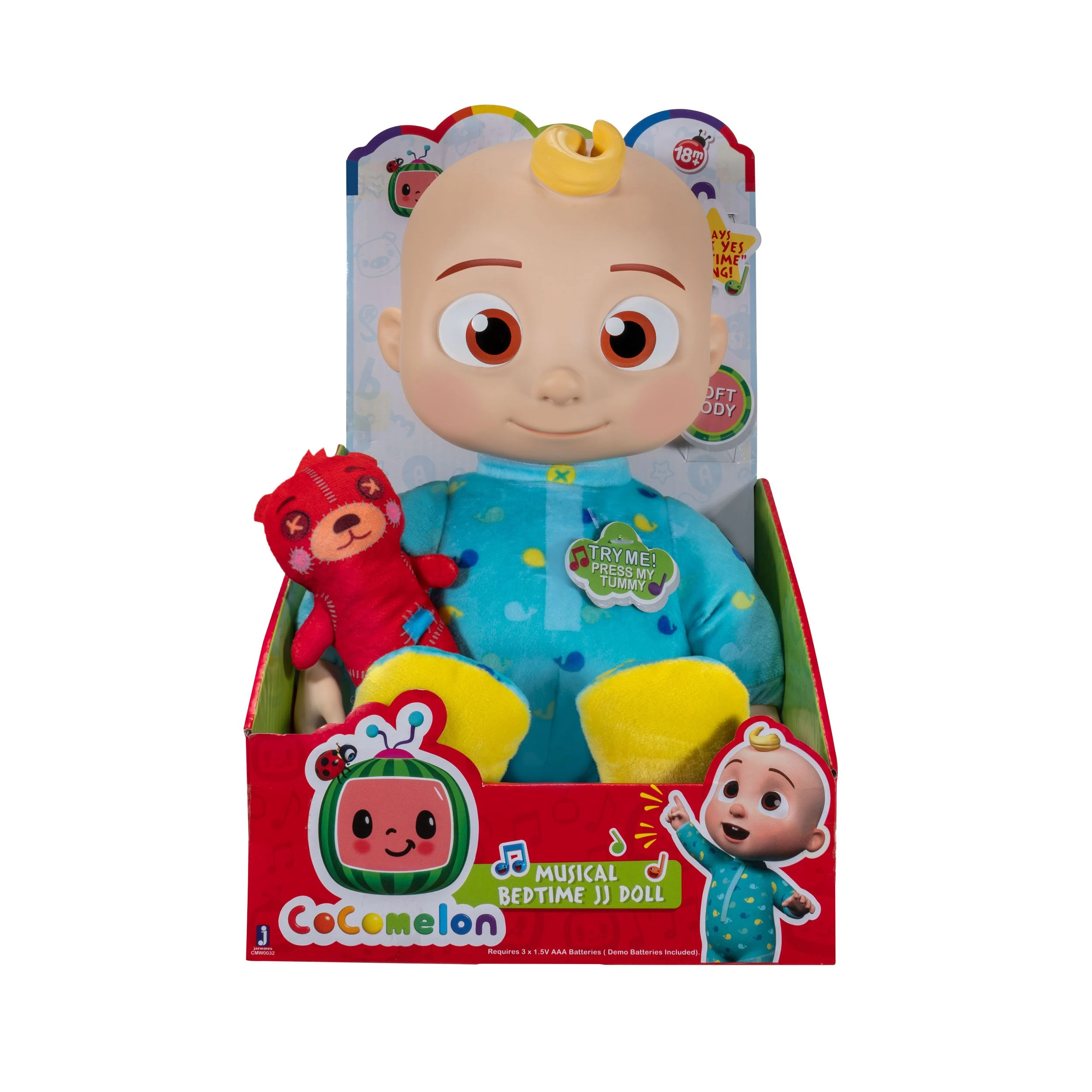 Cocomelon Musical Bedtime JJ Plush 3 Cocomelon Musical Bedtime JJ Plush