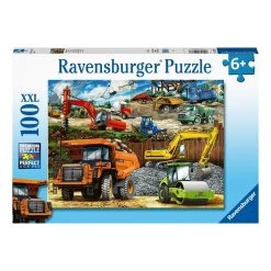 Ravensburger Construction Vehicles XXL 100 Piece Jigsaw Puzzle