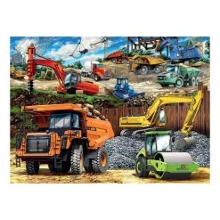 Ravensburger Construction Vehicles XXL 100 Piece Jigsaw Puzzle -Children's Toy Store Construction Vehicles XXL 100 Piece Jigsaw Puzzle Ravensburger 1687964406883