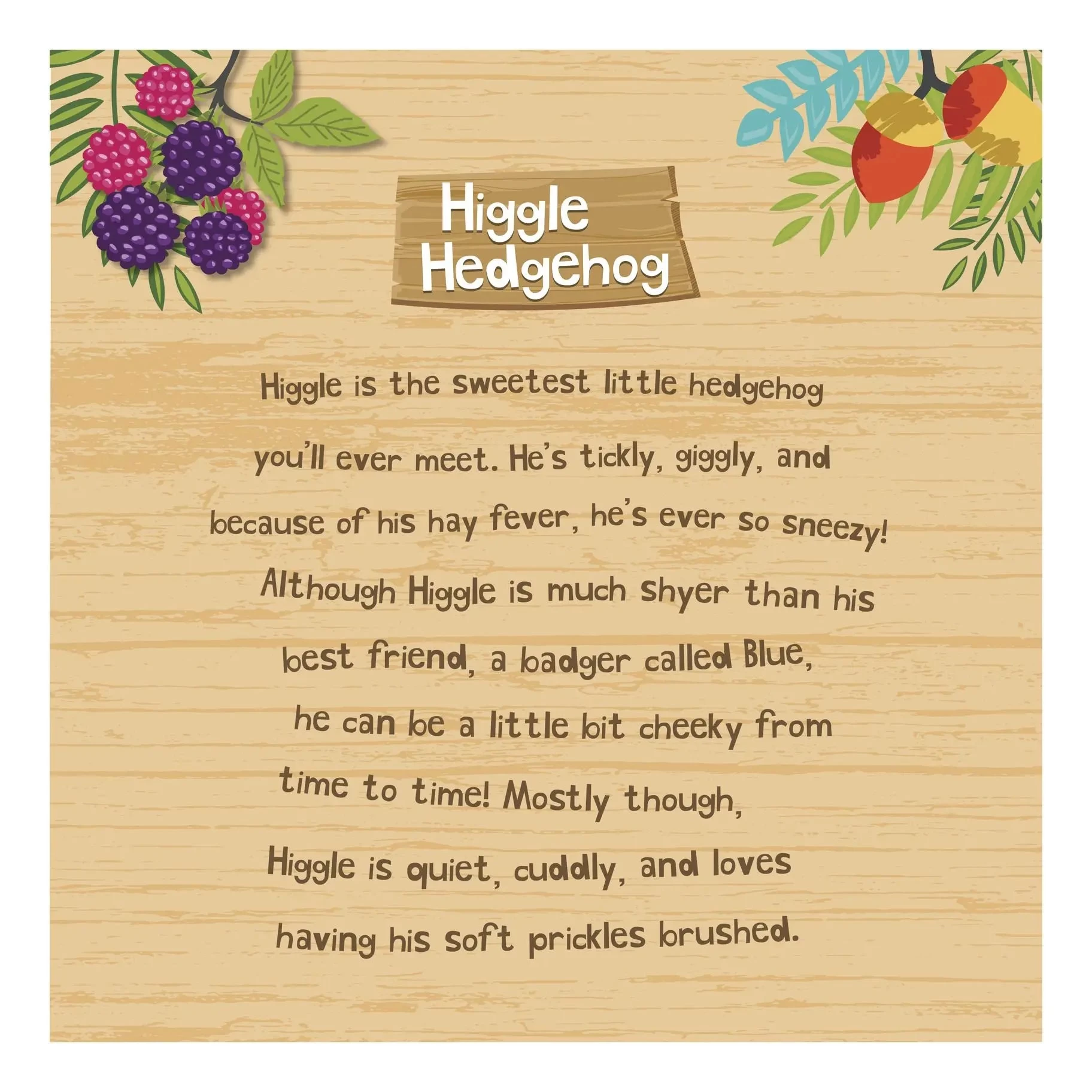 Curlimals Higgle The Hedgehog 9 Curlimals Higgle The Hedgehog - Image 7